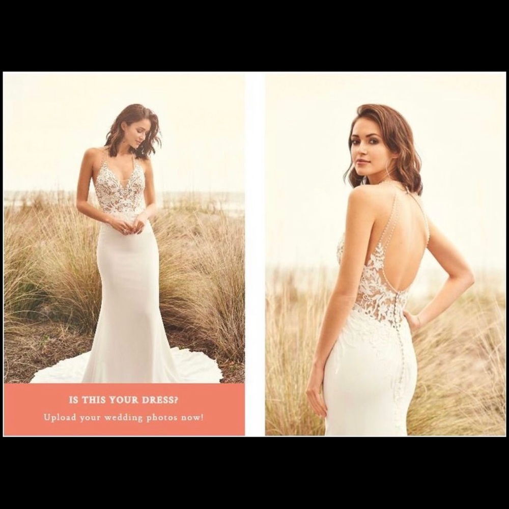 Lillian West Wedding Dress Style 66092 Size 4